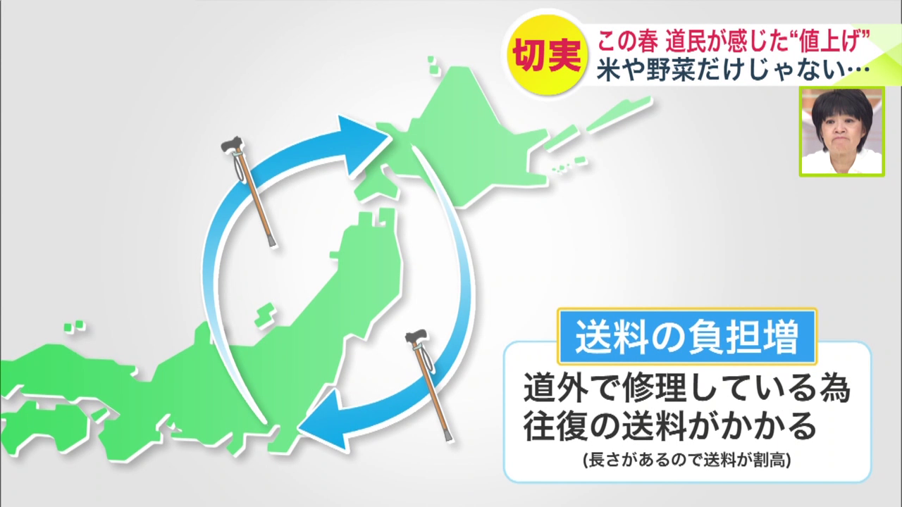 送料の値上がりが修理費に影響