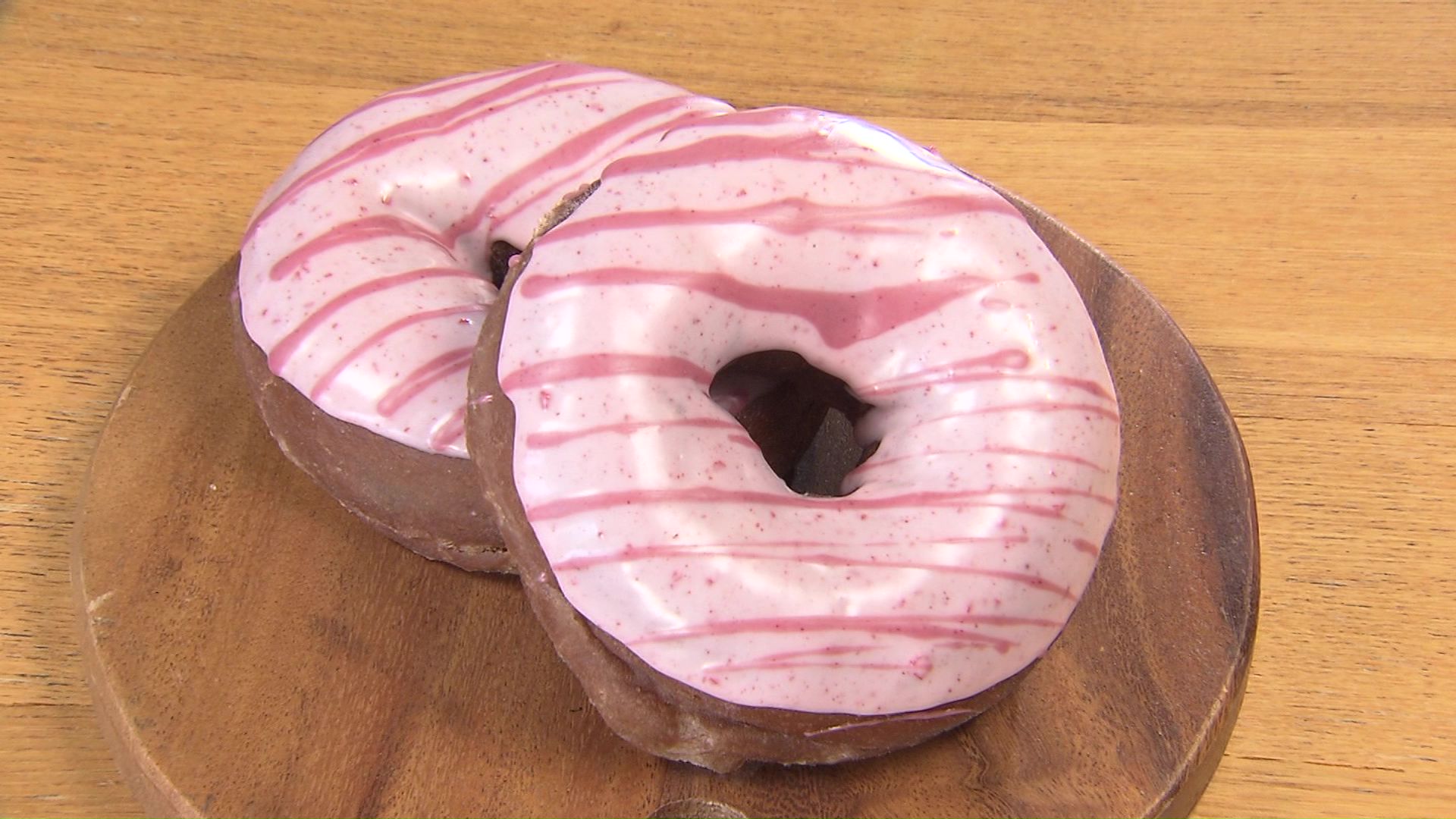 イチゴのチョコを倍以上に!