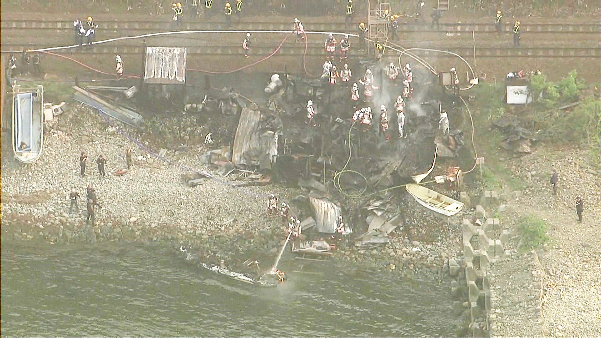 火事があった現場