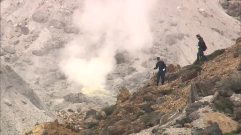 警察や自衛隊による捜索(2020年5月)