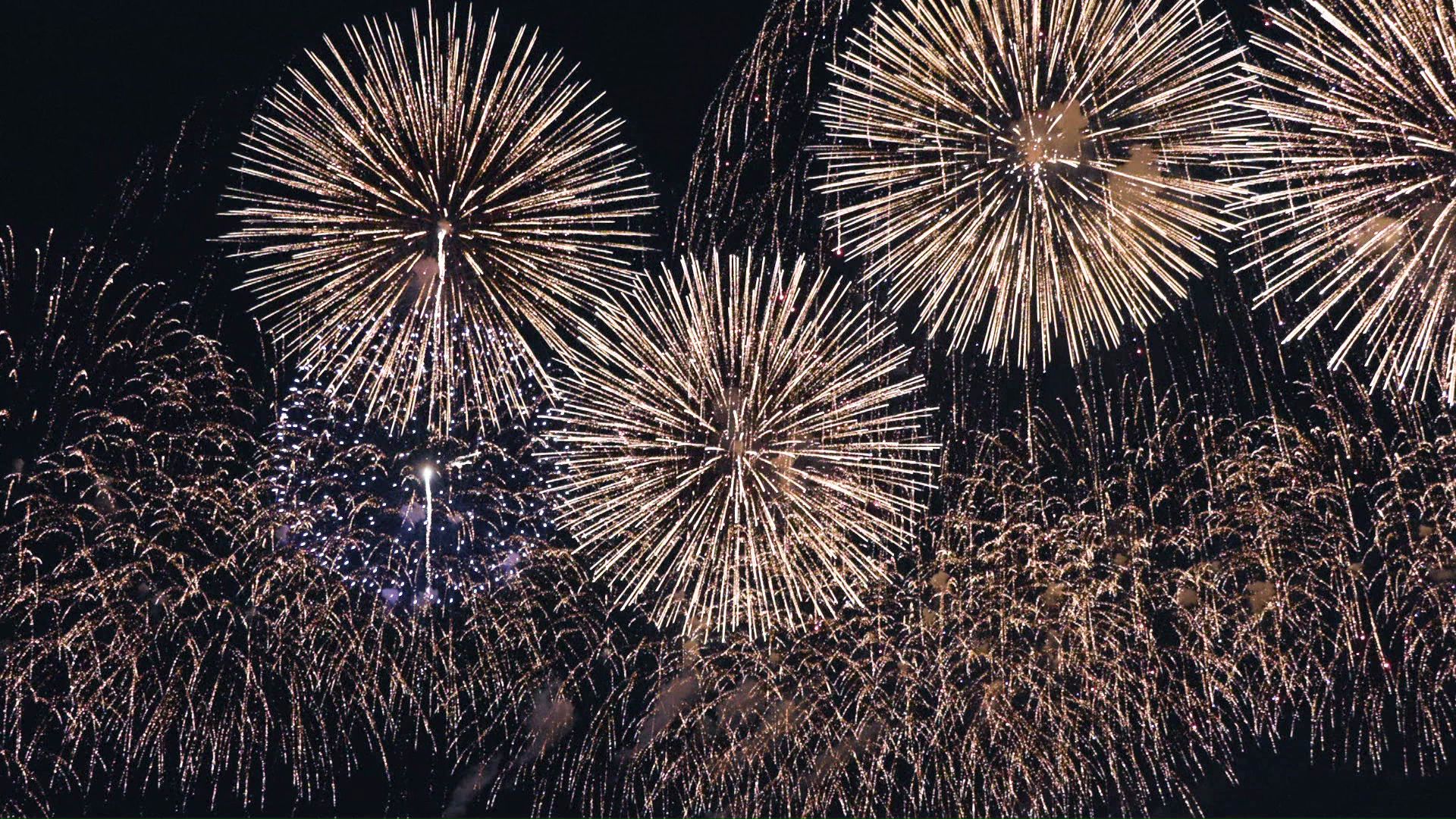 モエレ沼公園で開催「北海道芸術花火」