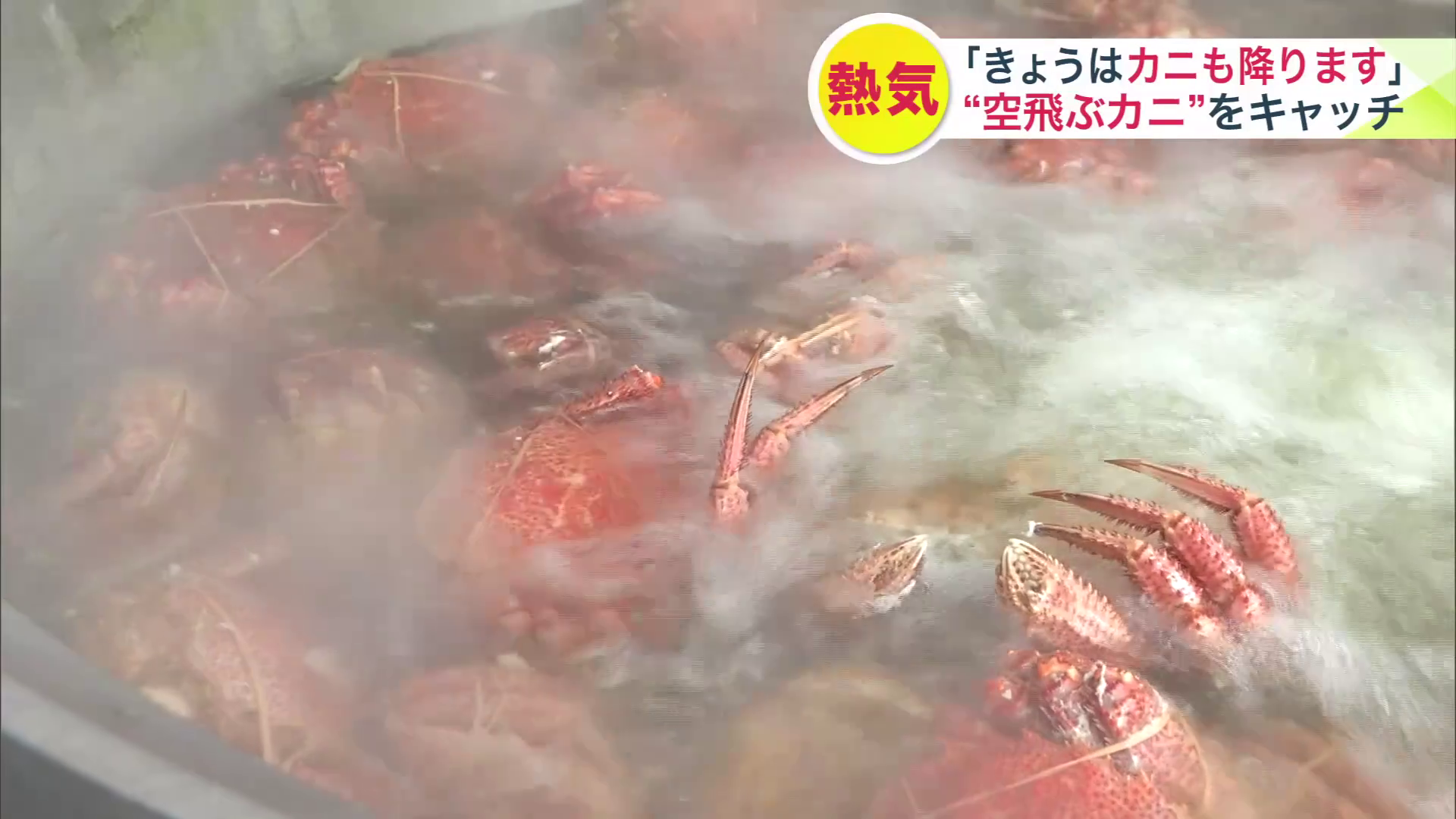 「春カニ合戦 in 網走」が開催