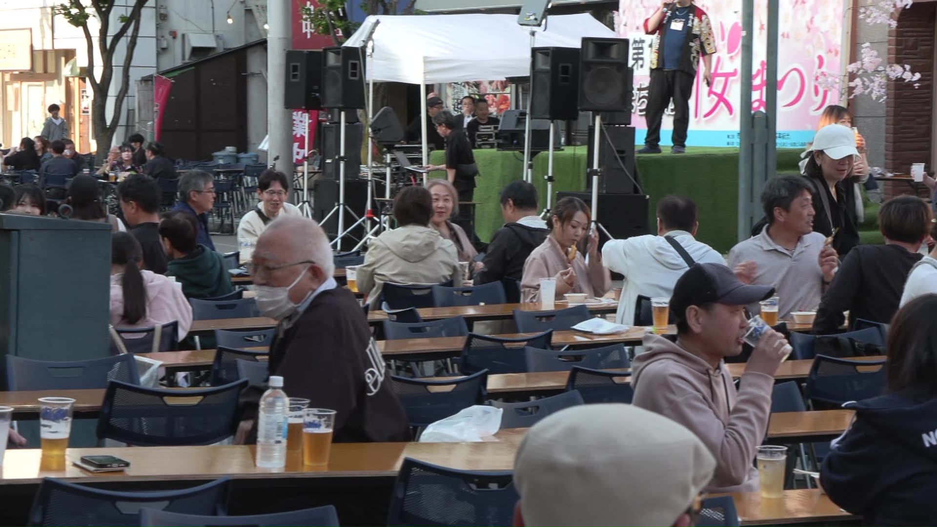 帯広で開催「第1回まちなか桜まつり」