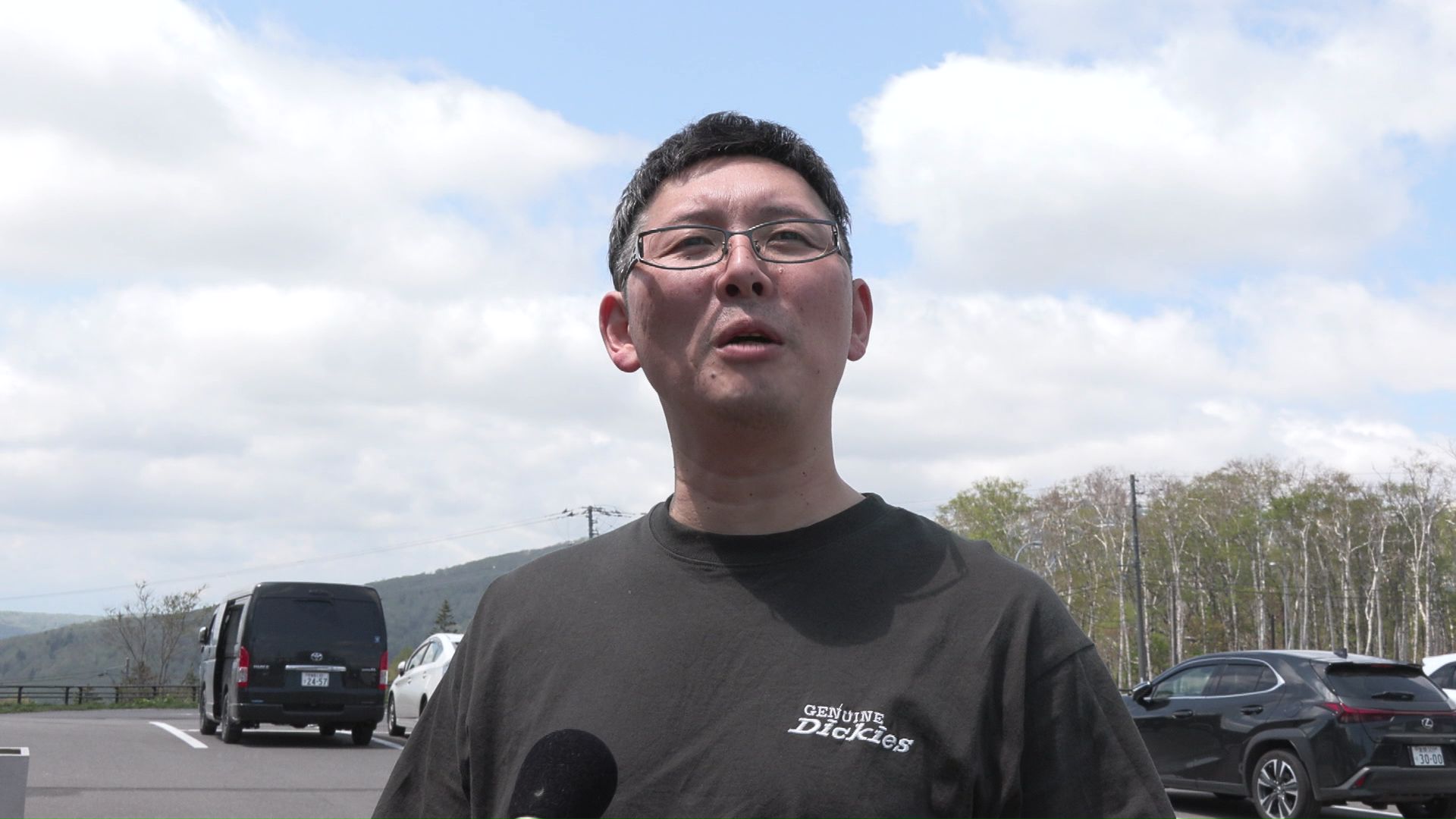 中山峠を訪れたドライバー