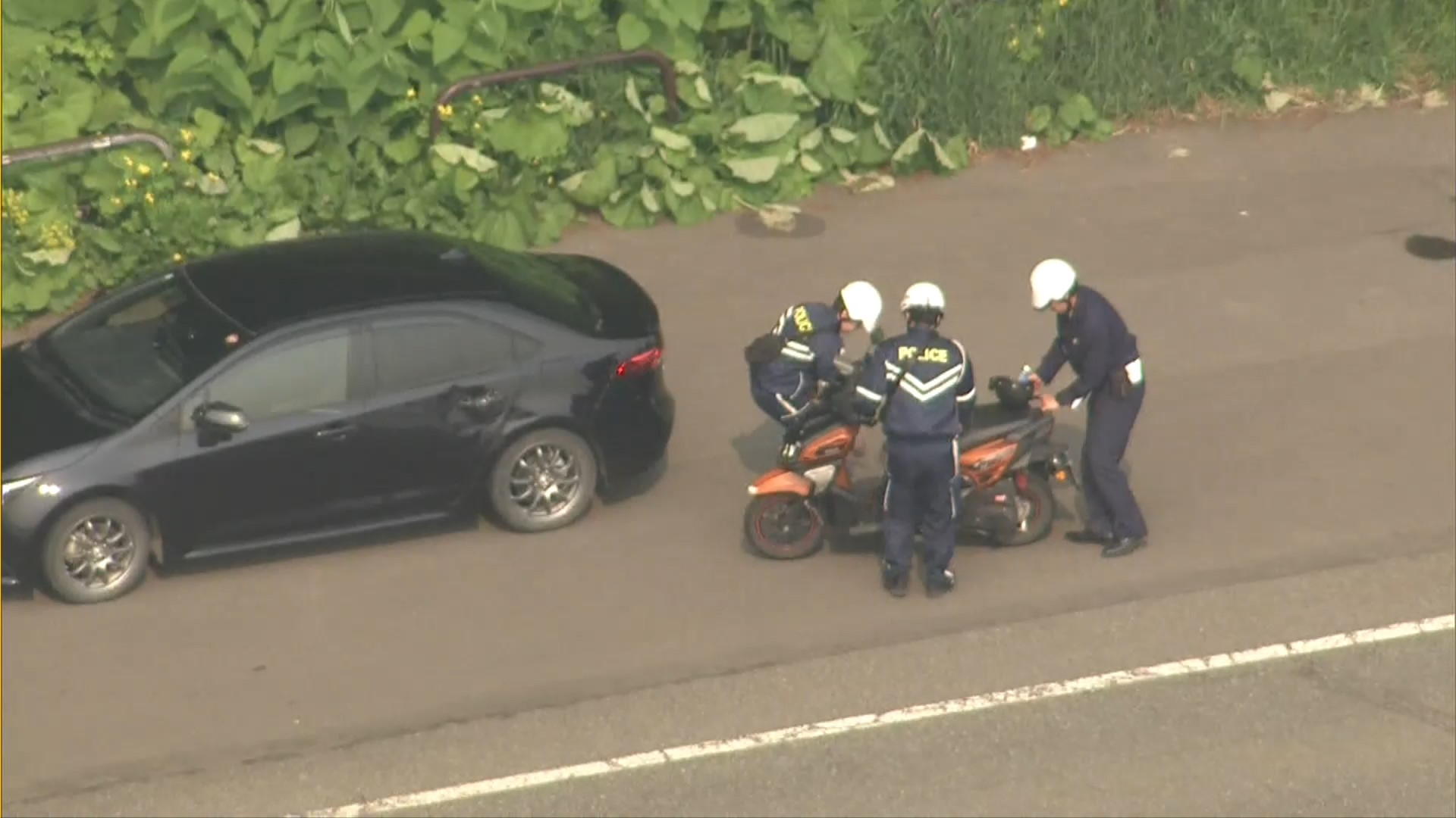 事故があった現場