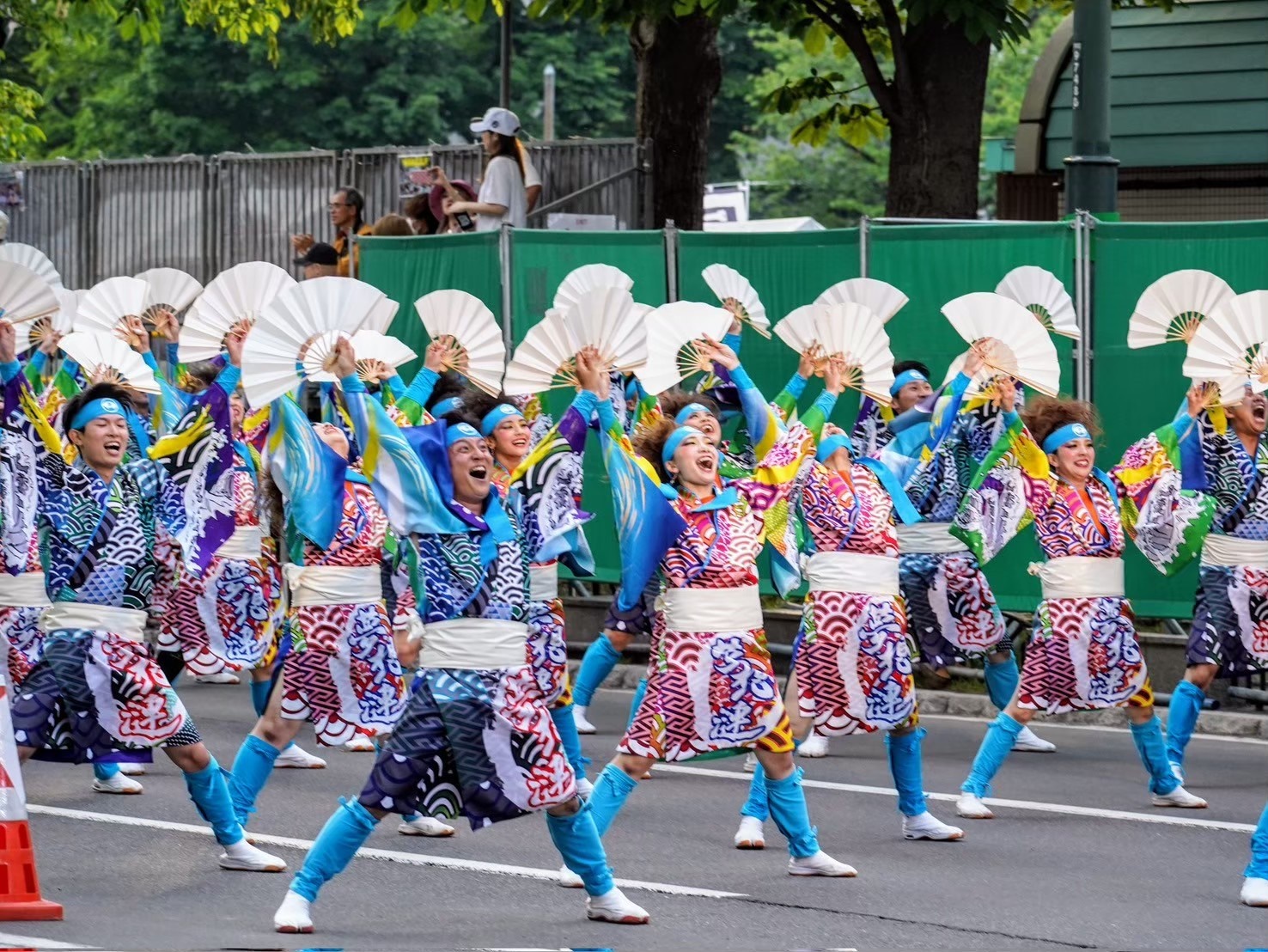 夢想漣えさし 演舞の様子(2024年)