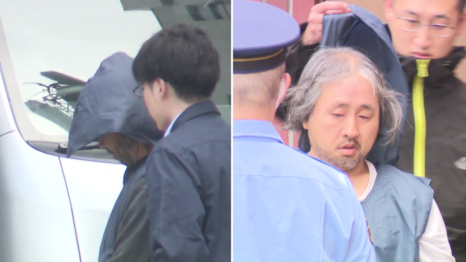 工藤正昭容疑者（左）と隆昭容疑者（右）