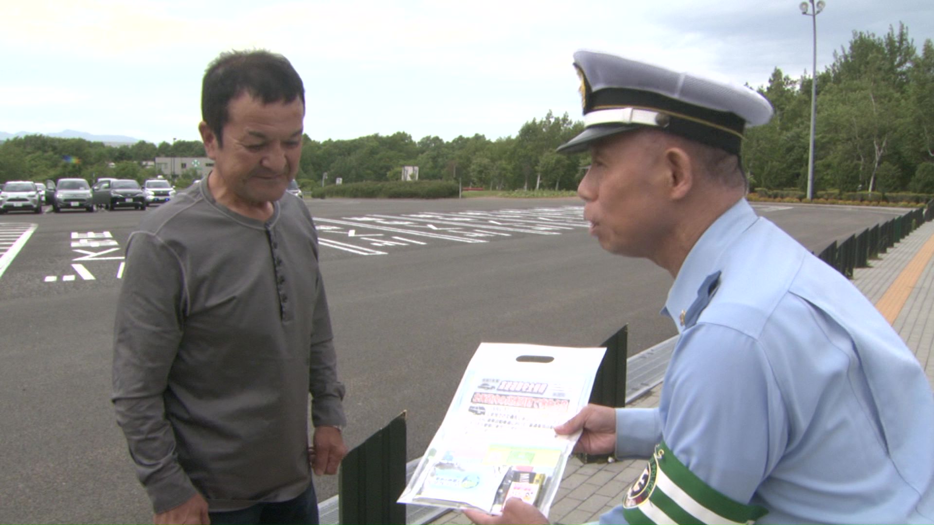 高速道路でドライバーに呼び掛け