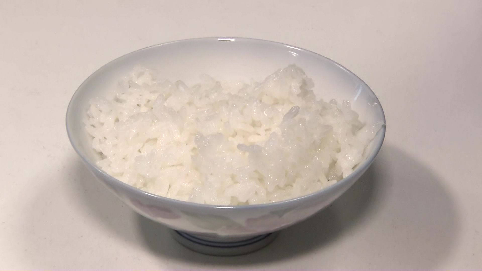 備蓄米の味を確認