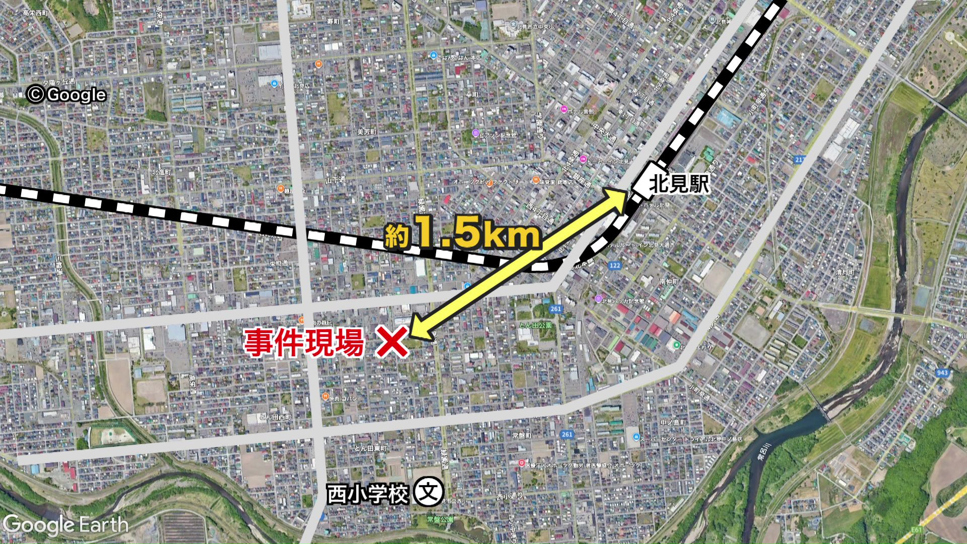 事件の現場