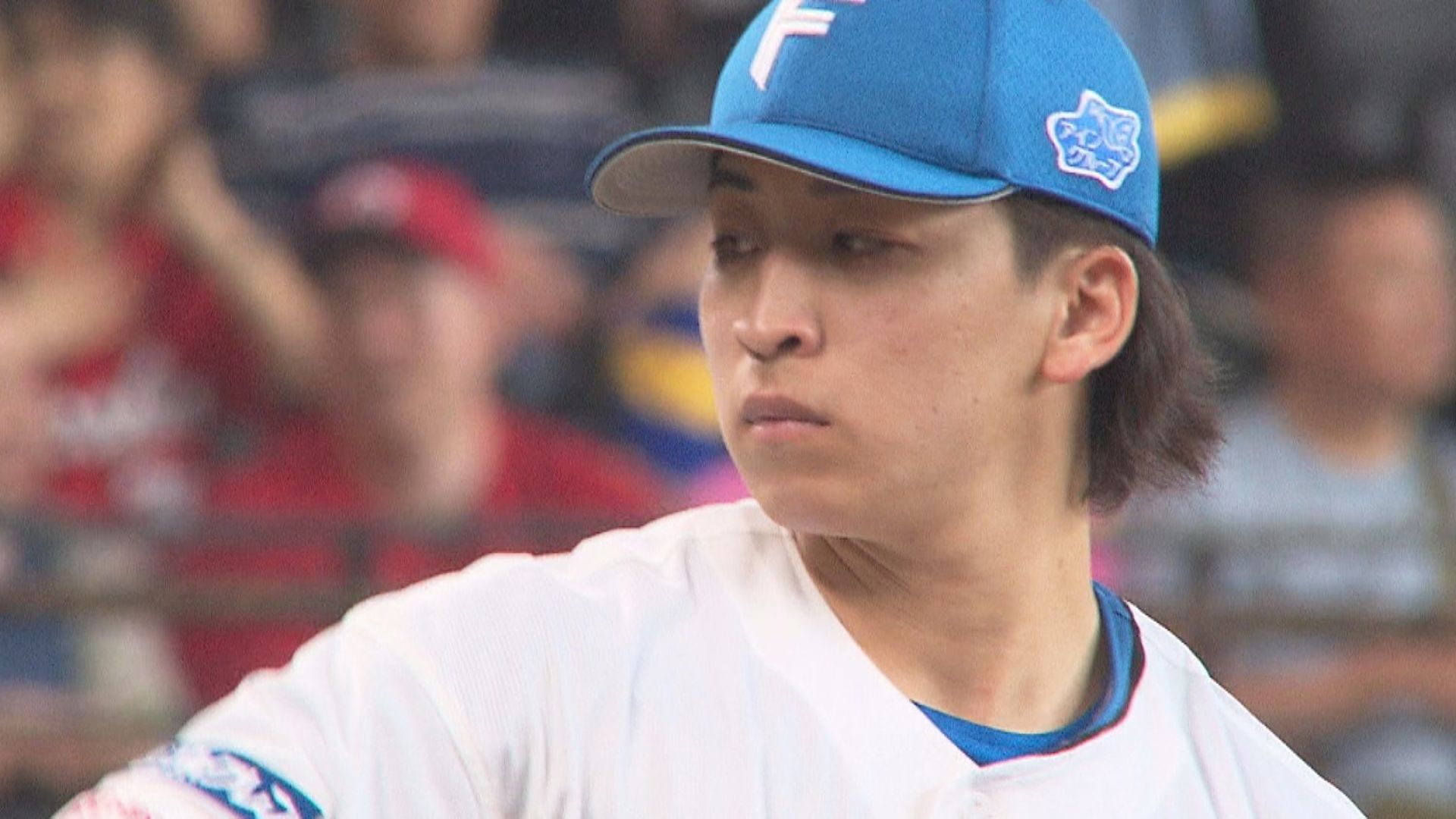 6月14日広島戦でプロ初勝利を挙げた北海道日本ハムファイターズの細野晴希投手