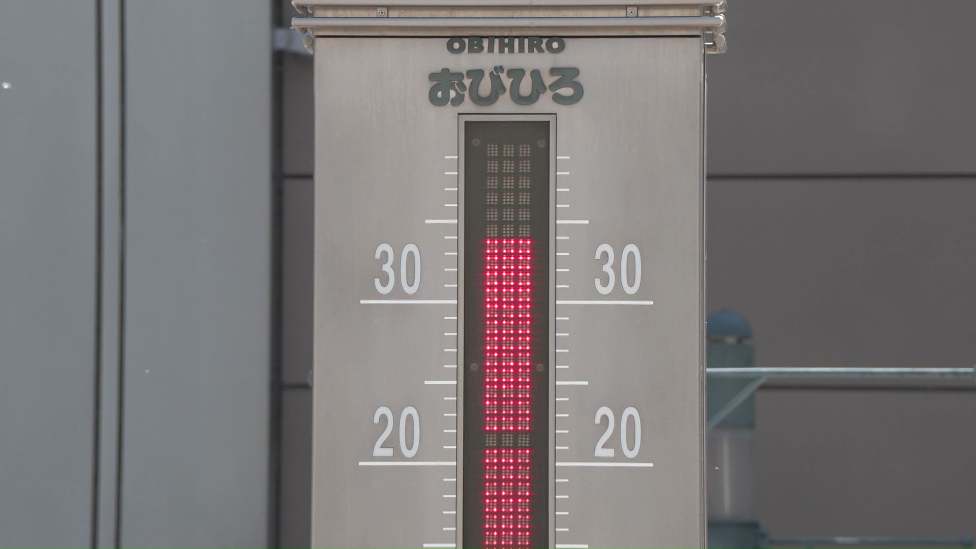 帯広市も真夏日に