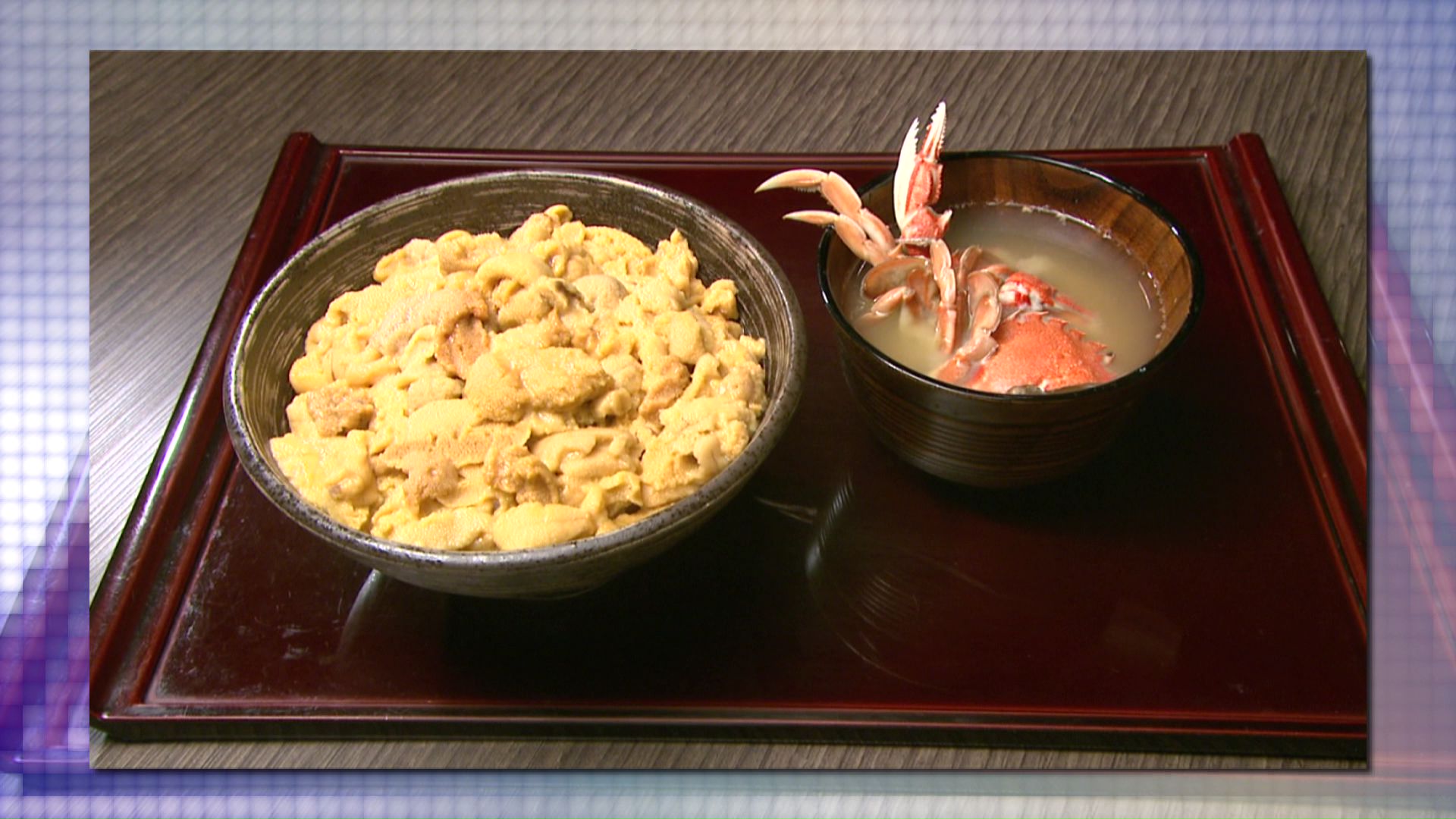 「朝うにぶっかけ丼」