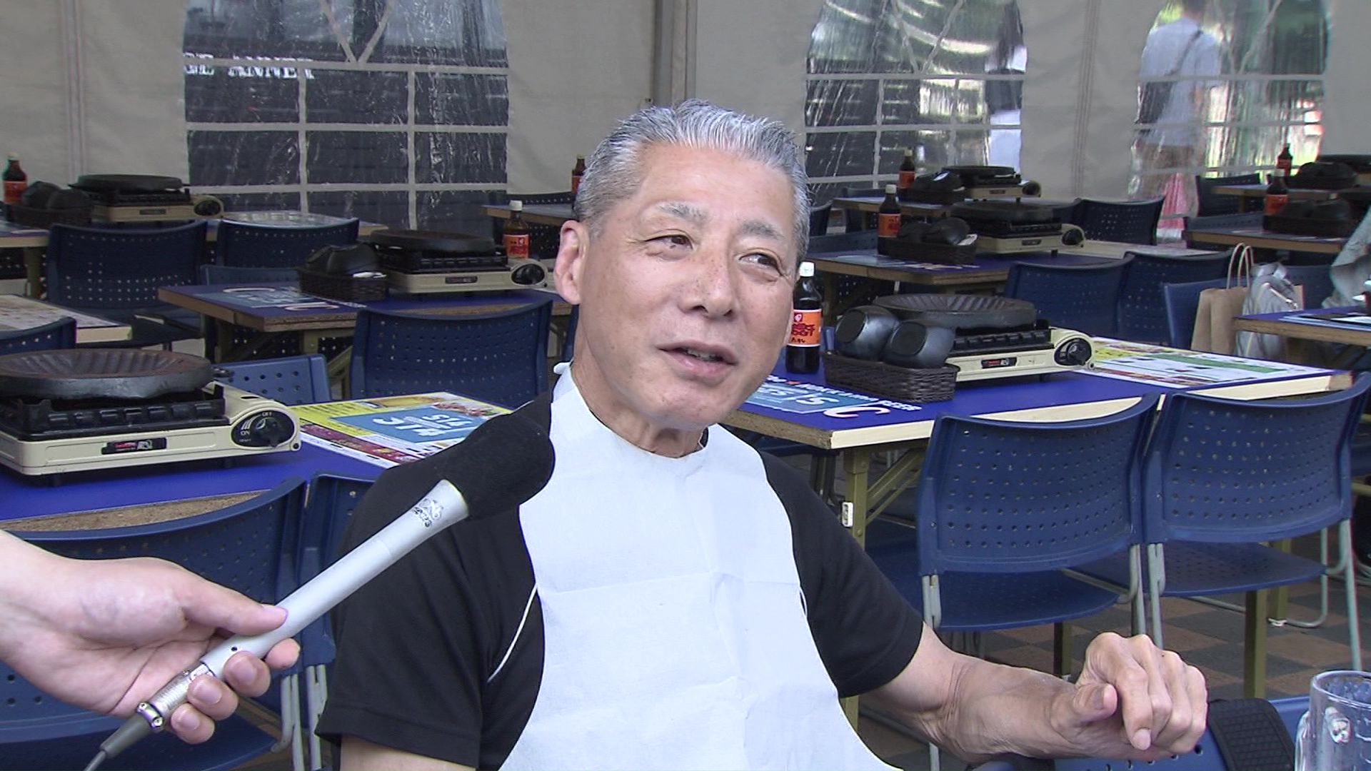 ビアガーデンの利用客