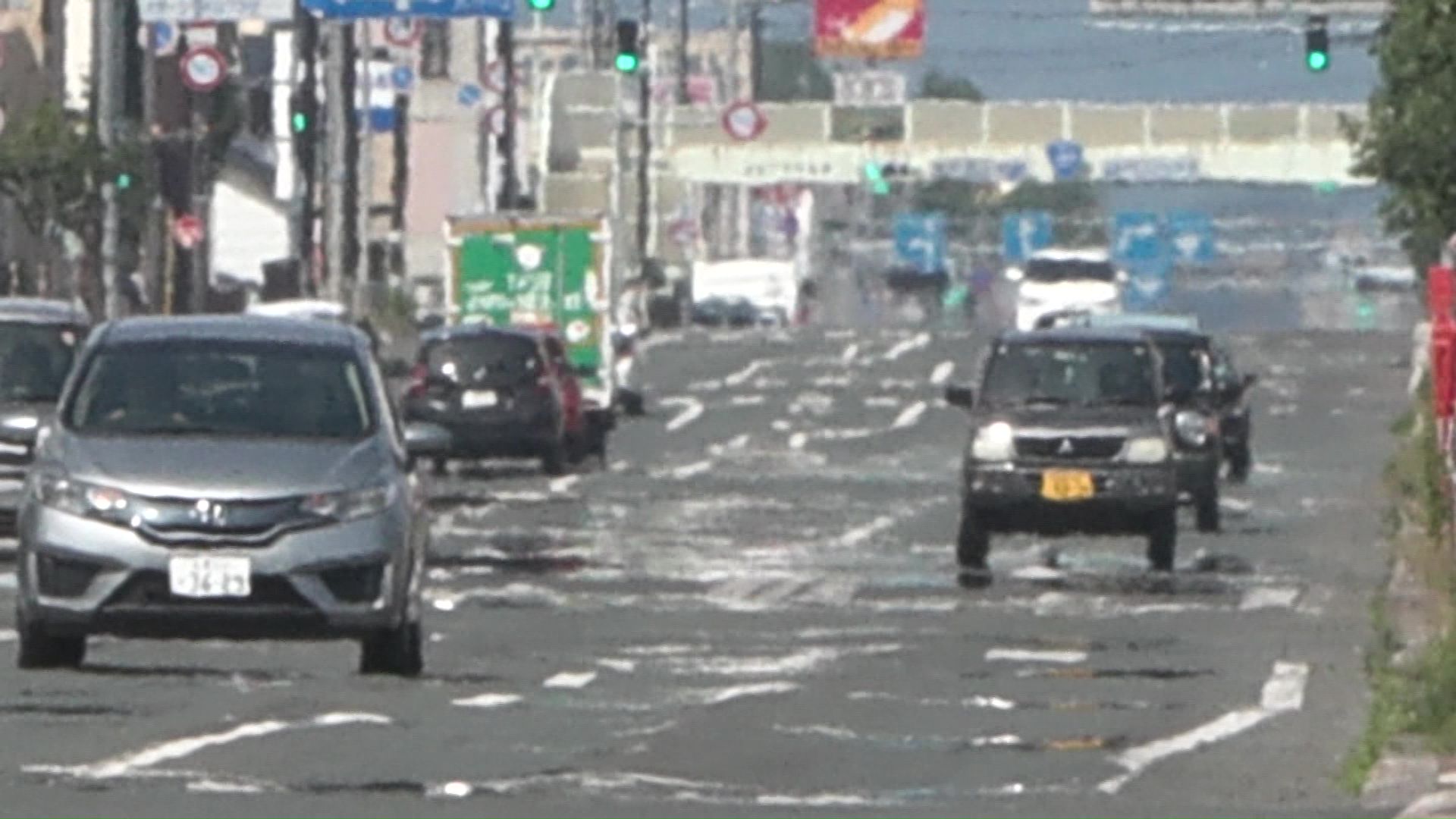 北見市では３日連続34℃以上に