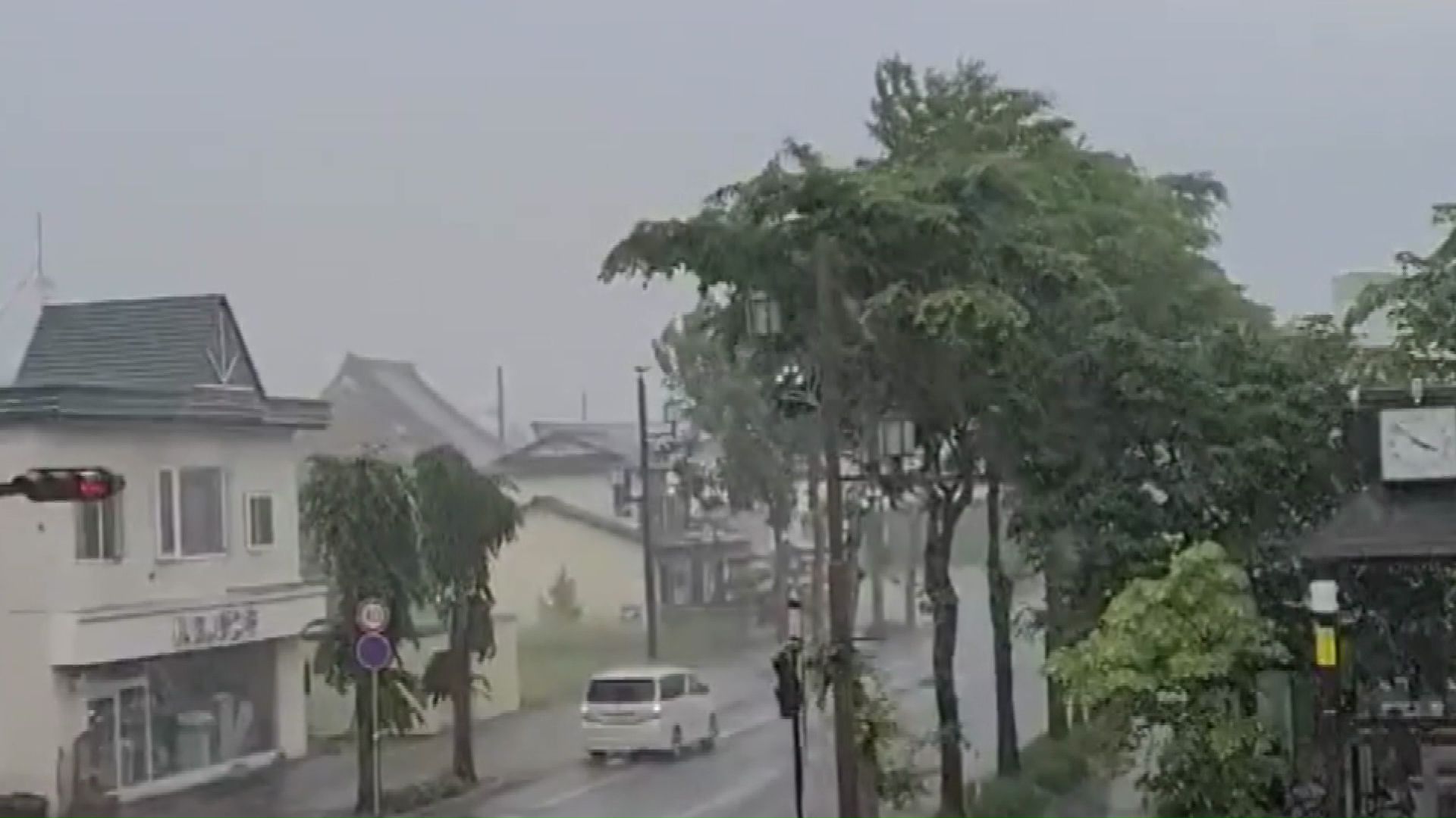 十勝地方を襲う猛雨