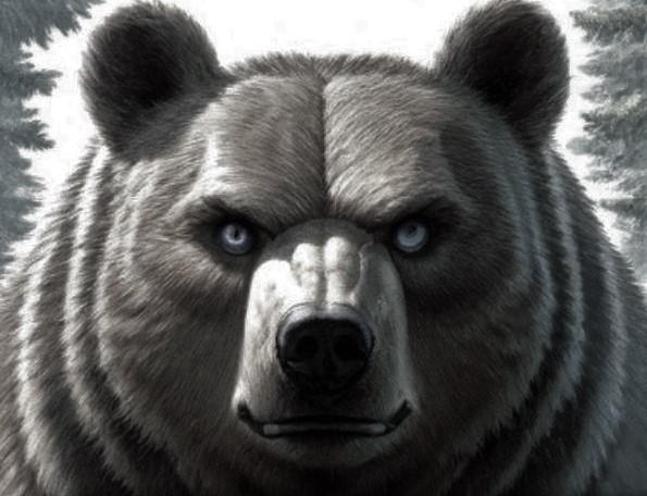 ヒグマ速報※画像はAIで作成