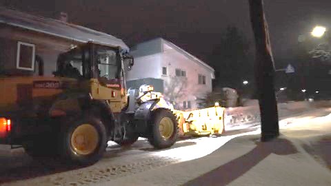 札幌市内の除雪の様子(資料)