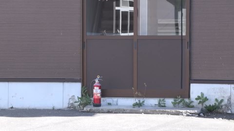 爆発事故があった現場