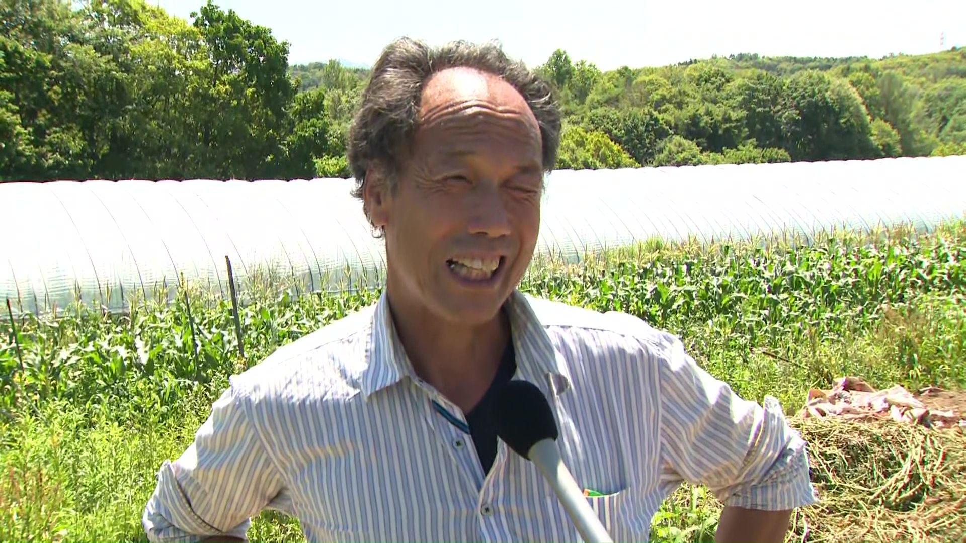 被害にあった農園オーナー