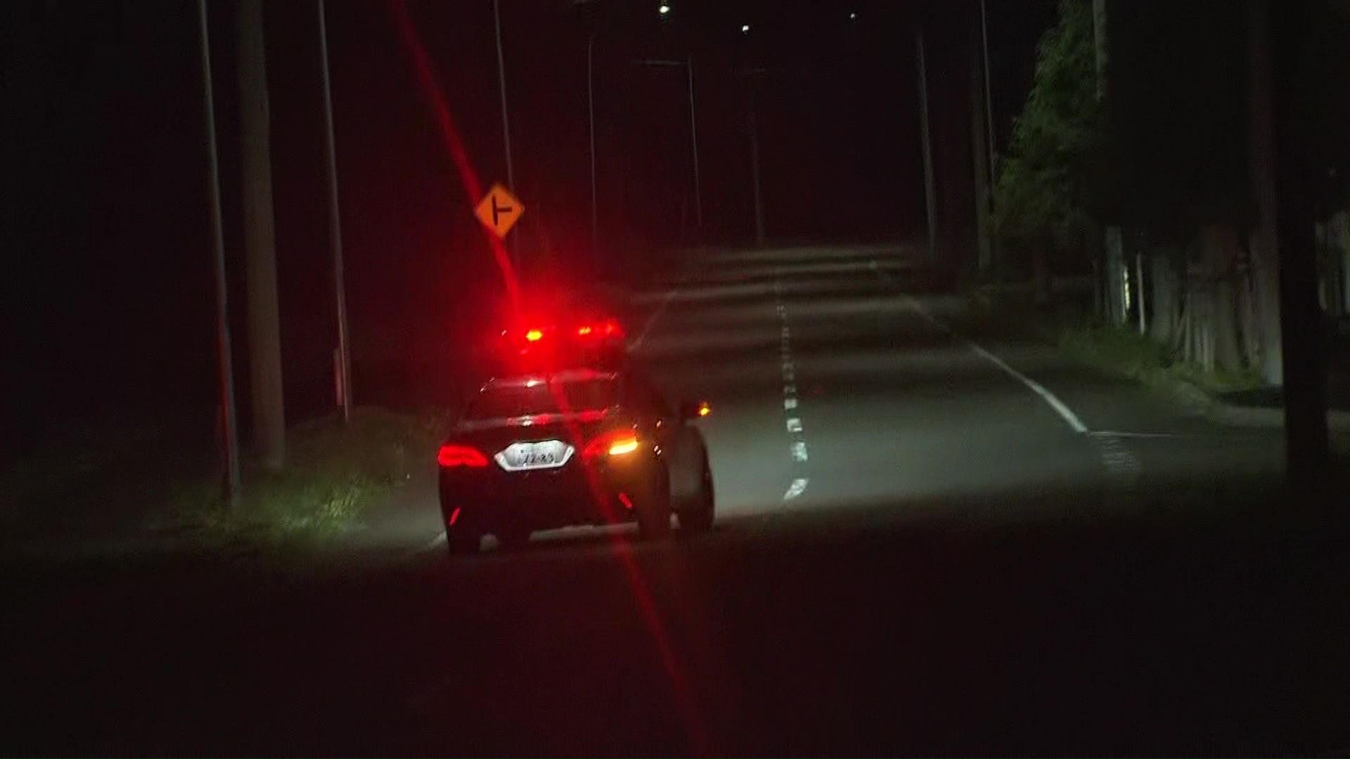 パトロールを行い警戒中