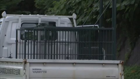 設置された箱わな