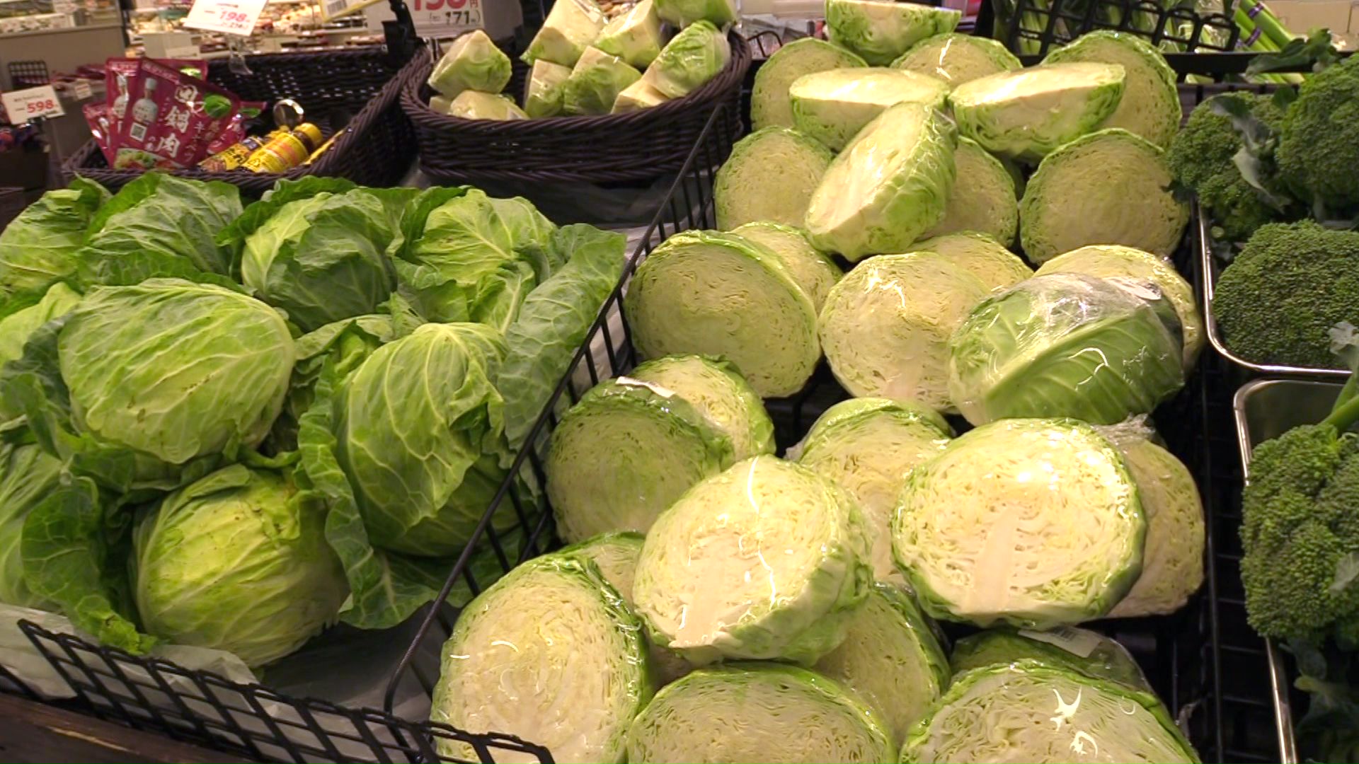 多くの食品が値上げ