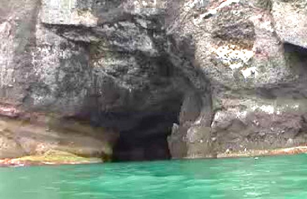 小樽市の「青の洞窟」(資料)