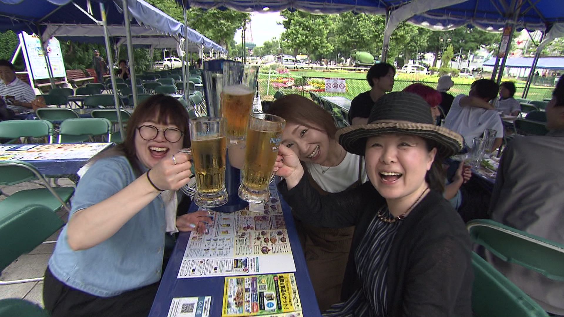 乾杯の様子
