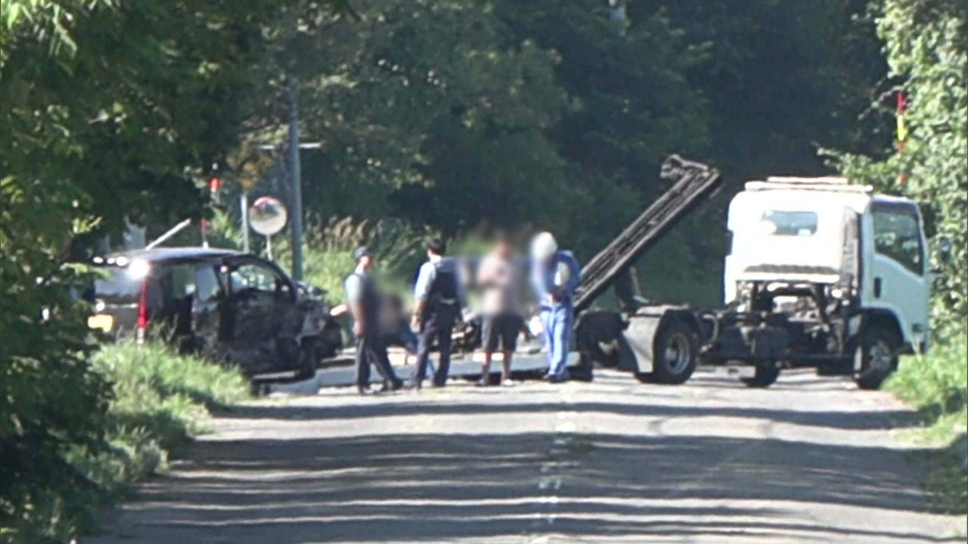 午前6時ごろ通報が