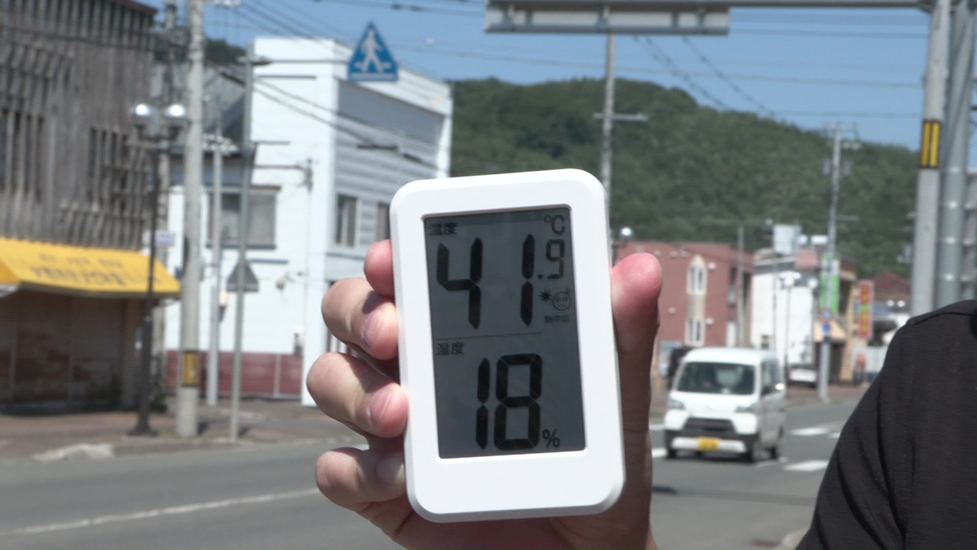 北海道内は記録的な暑さに