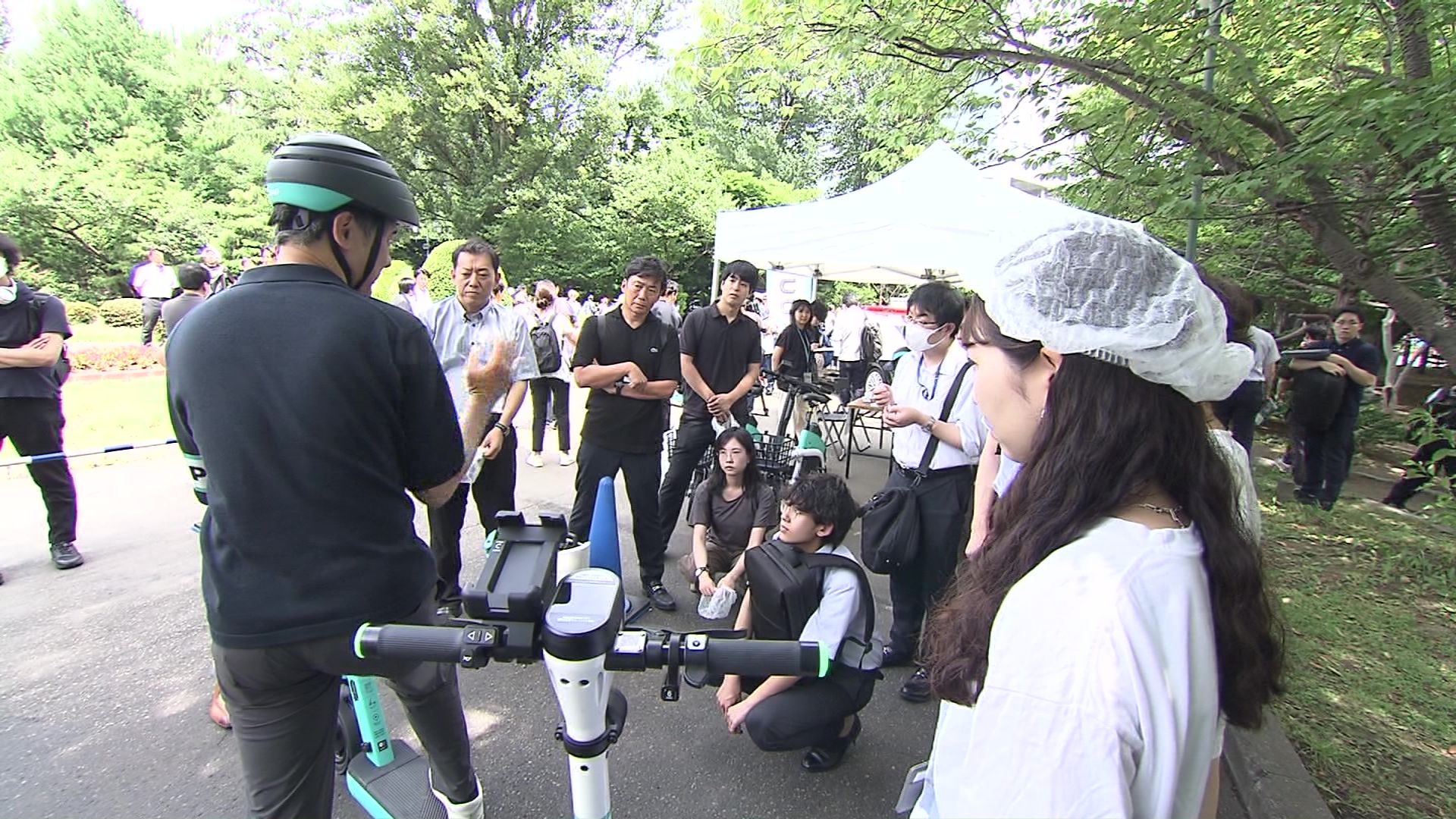 試乗会には多くの人が集まった