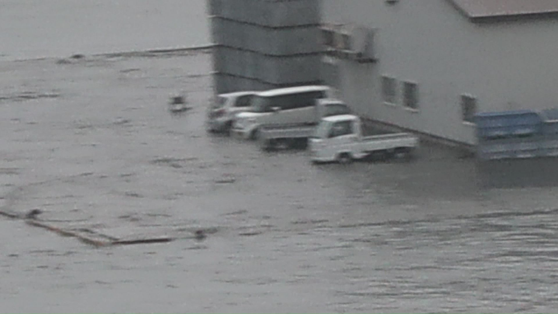 80センチの津波が観測された根室市花咲港