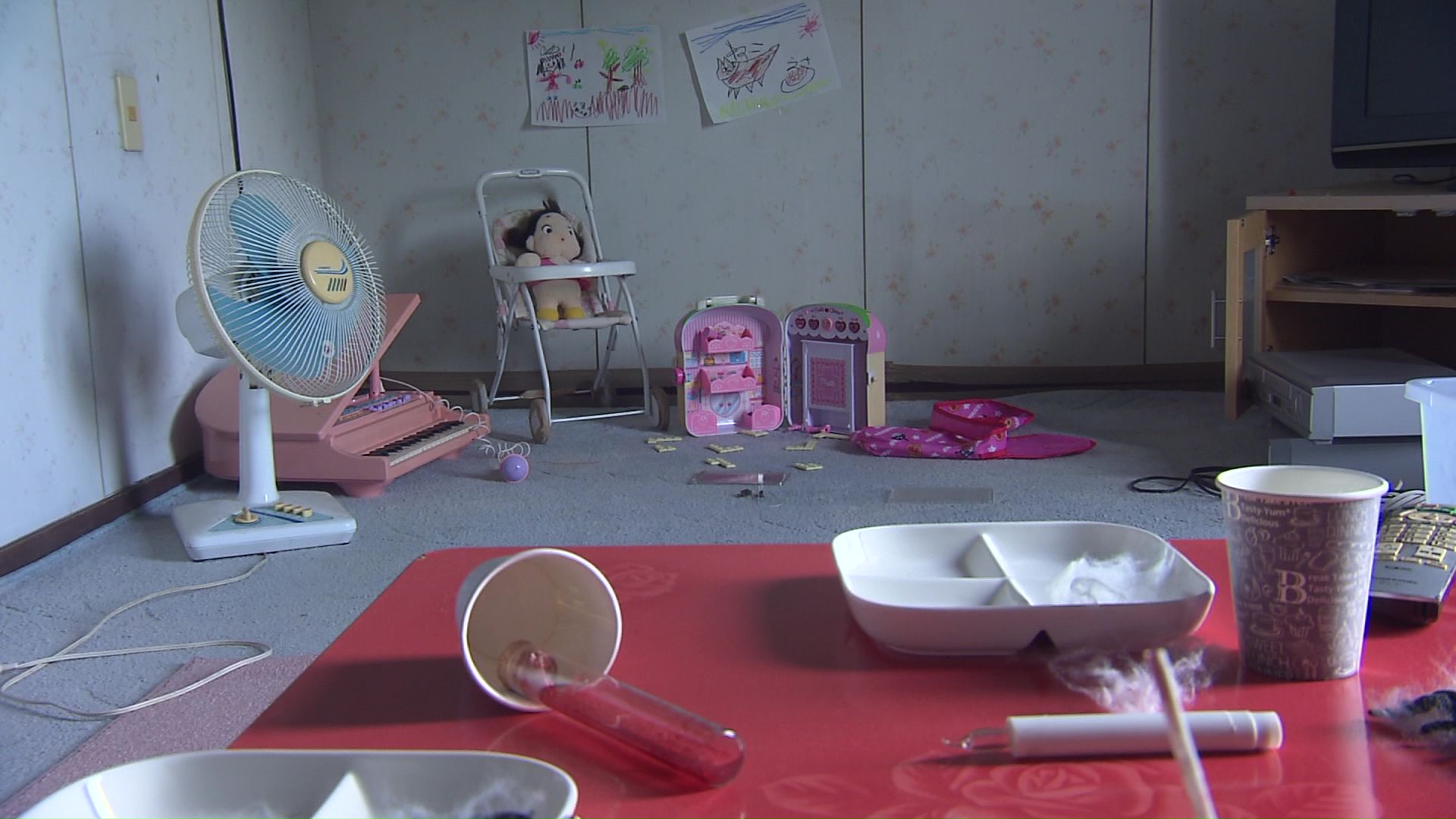 お化け屋敷の様子