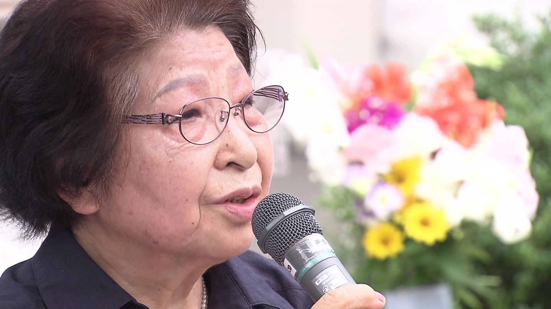 被爆者の高齢化の中で金子さんは語り続ける