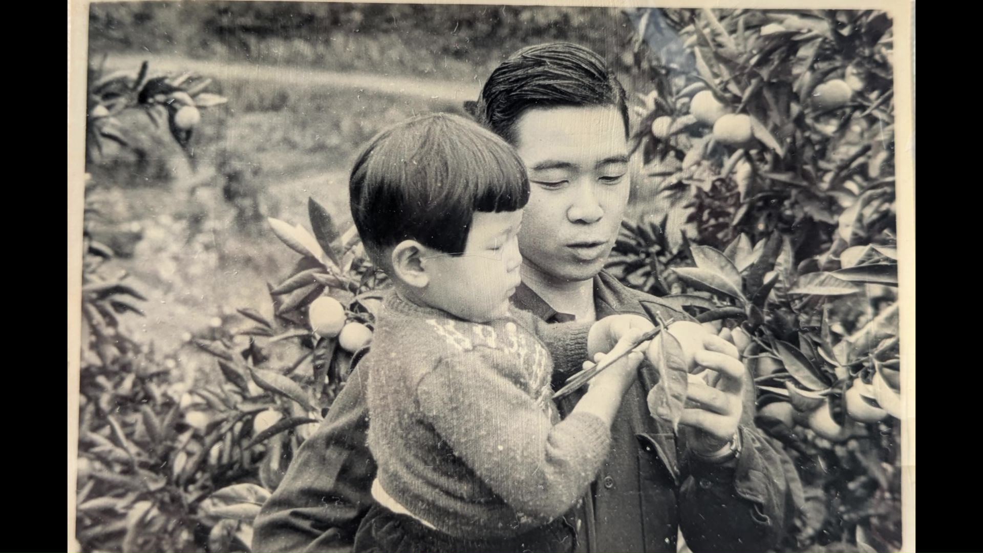 川去さんの父親は被爆を経験した(川去裕子さん提供)