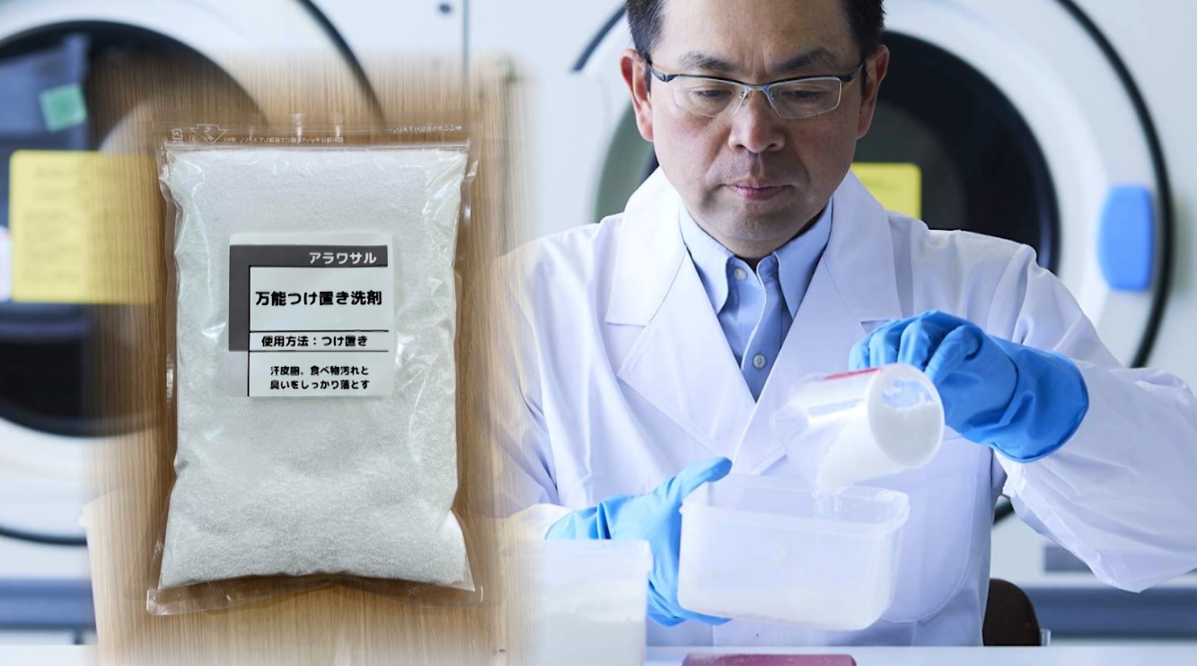 オーダーメイド洗剤「アラワサル」の開発・販売を始めた