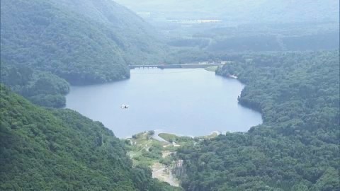 2人が行方不明となった現場付近