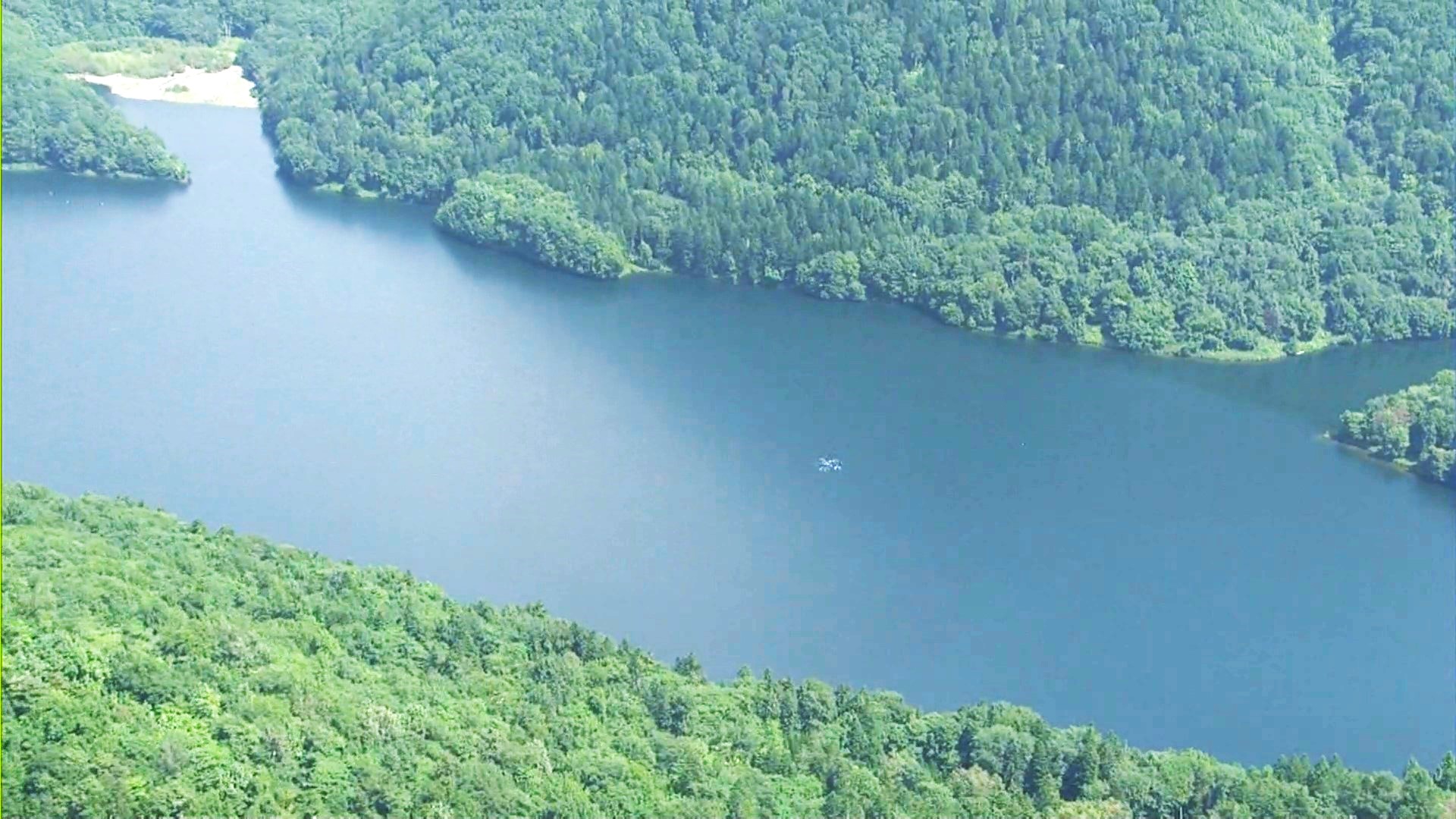 母子が行方不明となった現場