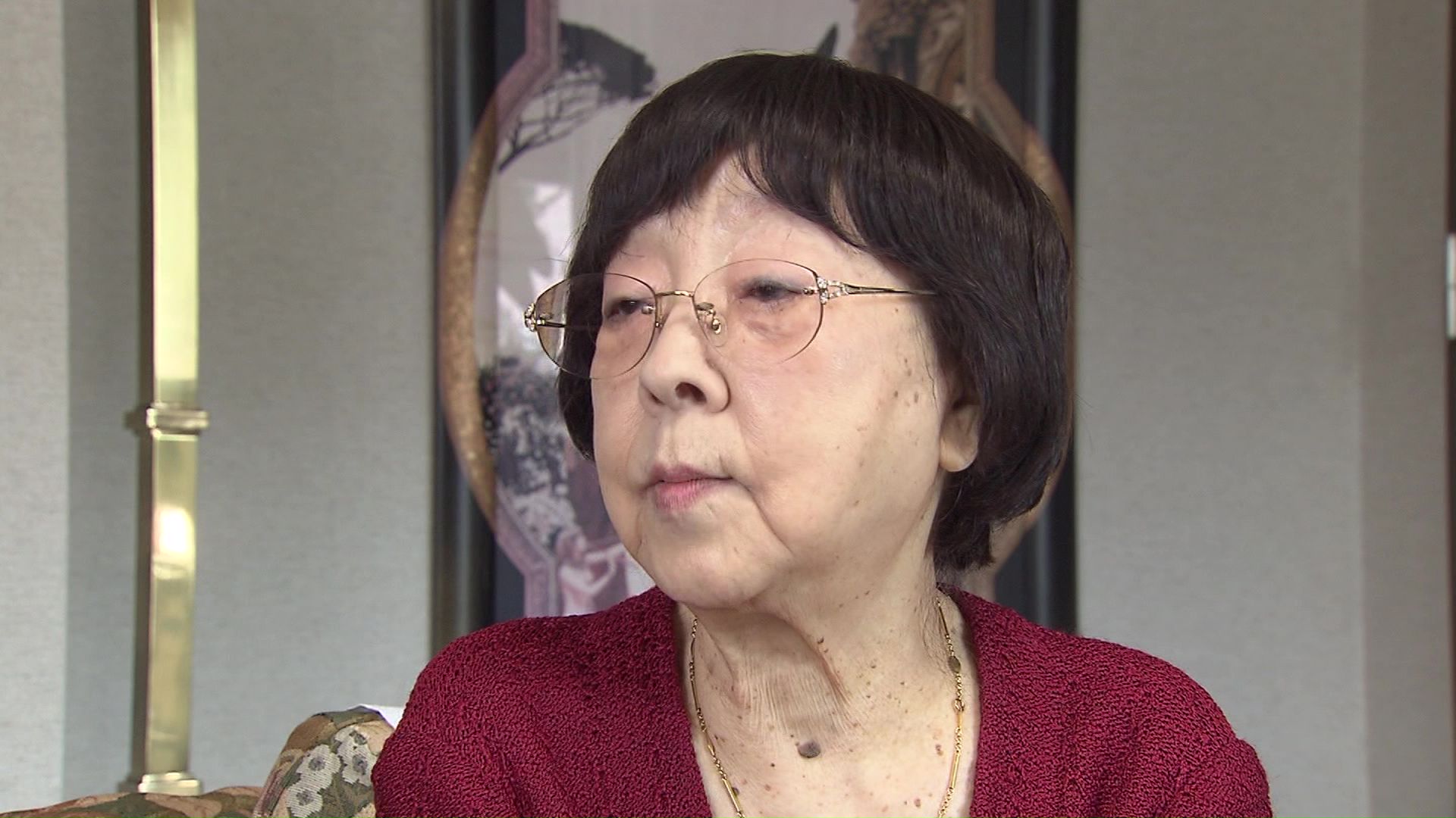 明日待子さん(当時98歳)