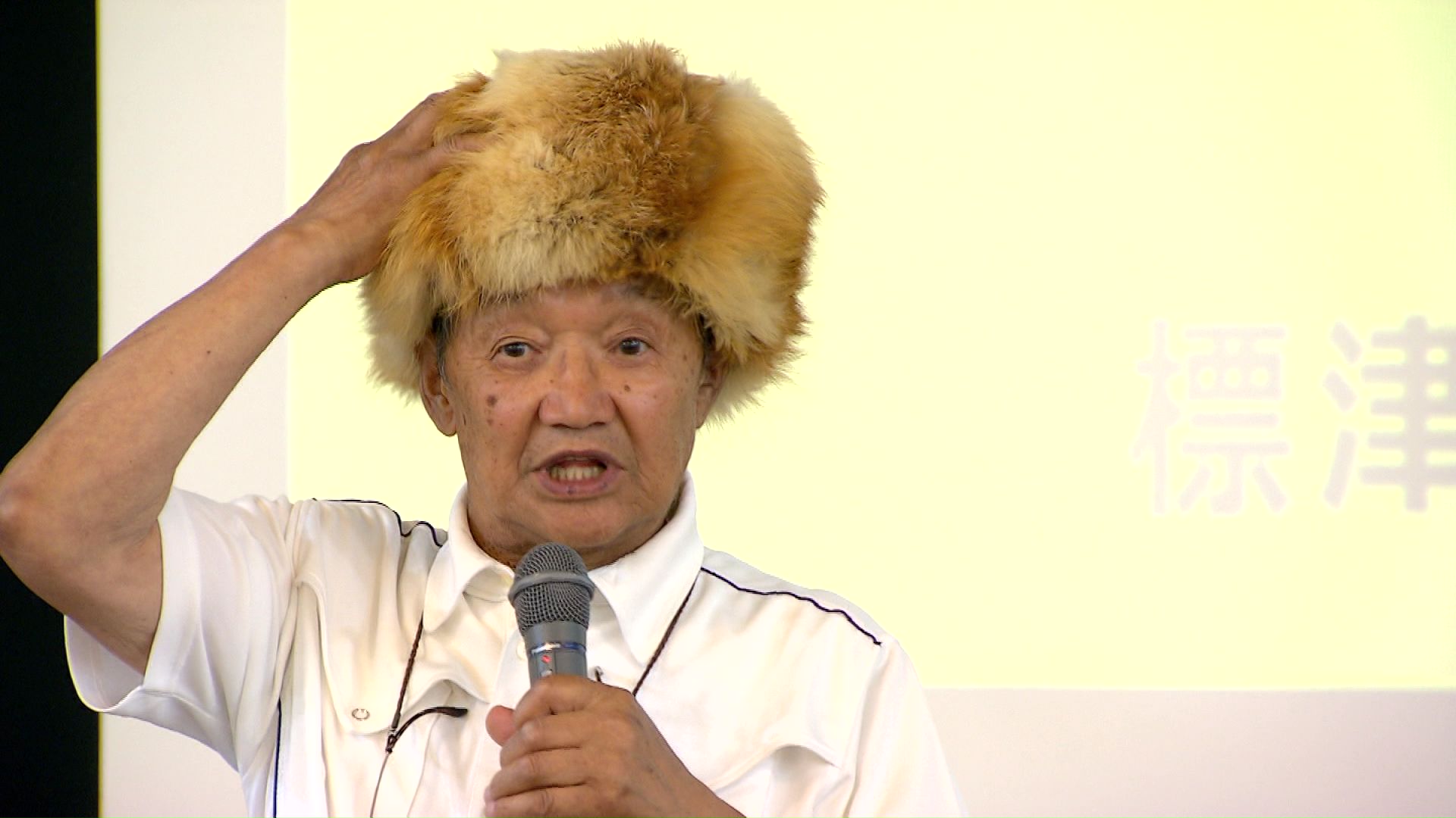 故郷の歴史を伝える福沢さん