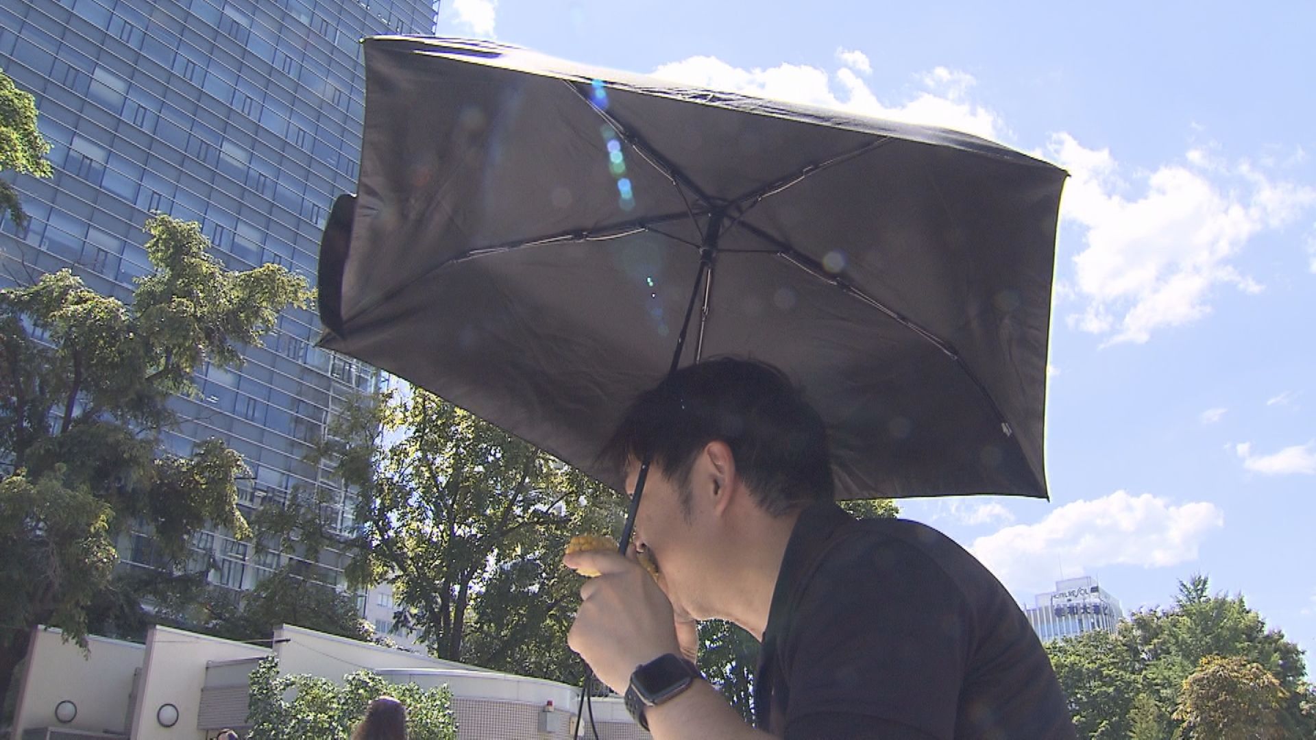 今季32回目の「真夏日」を観測した札幌市