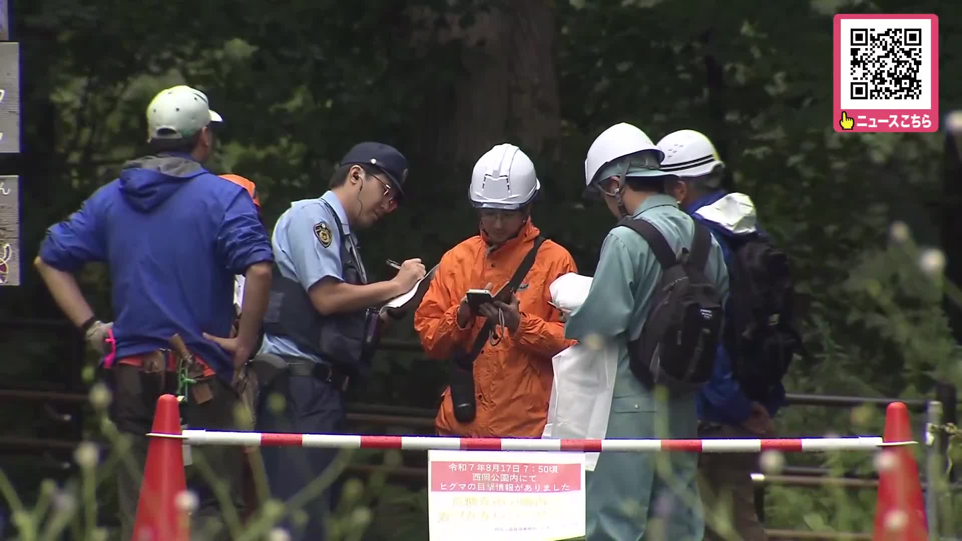 「クマ！クマ！クマ！」【札幌市の公園にクマ現る】叫ぶ目撃者…直後には獣の鳴き声響く…公園は現在閉鎖中
