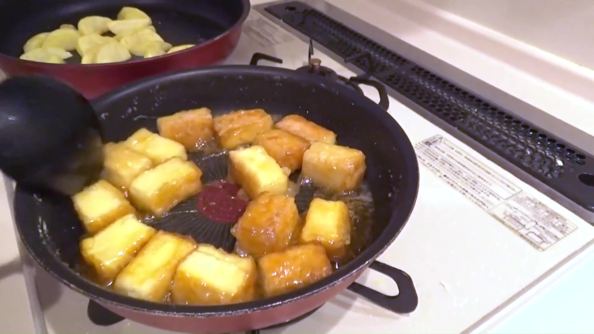 揚げ出し豆腐もあっという間に完成