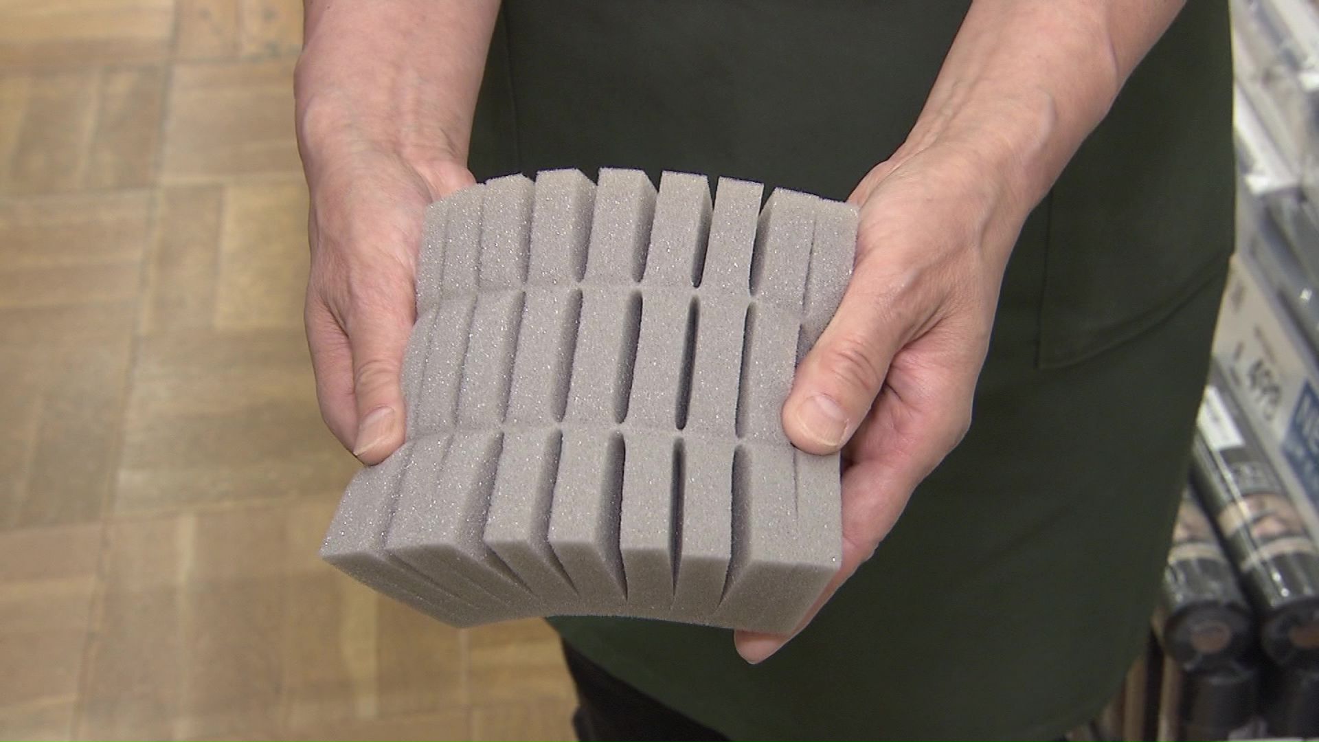 毎日とりかえスポンジ 泡立ちタイプ