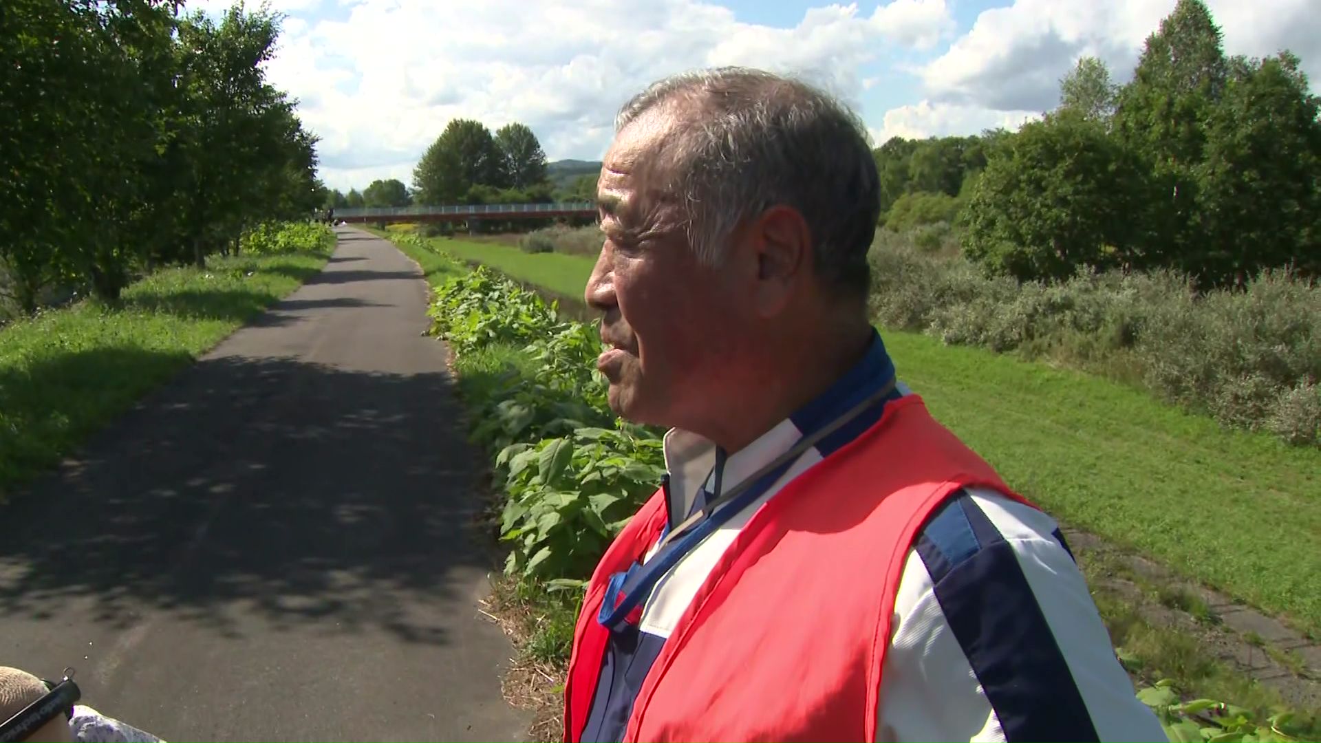 訓練に参加したハンター