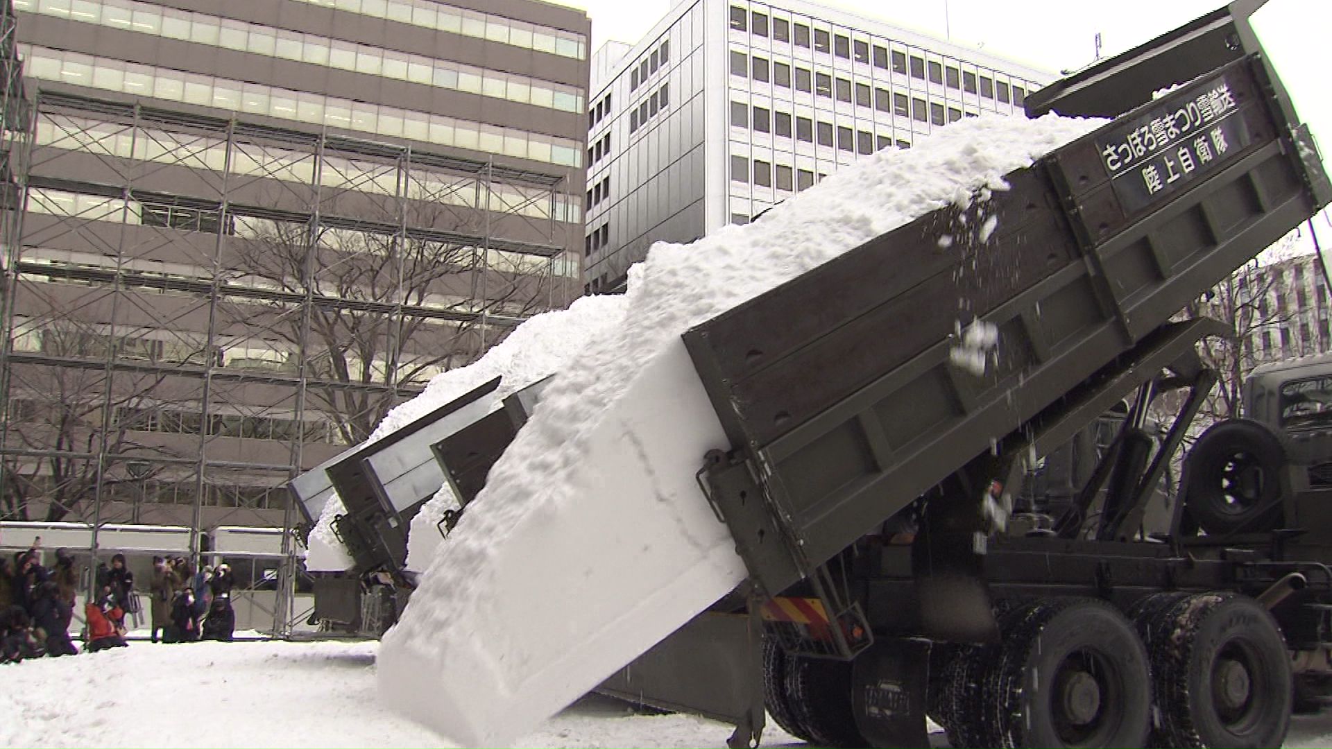 これまで大雪像5基のうち2基を制作