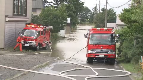 住宅の床下には水が…