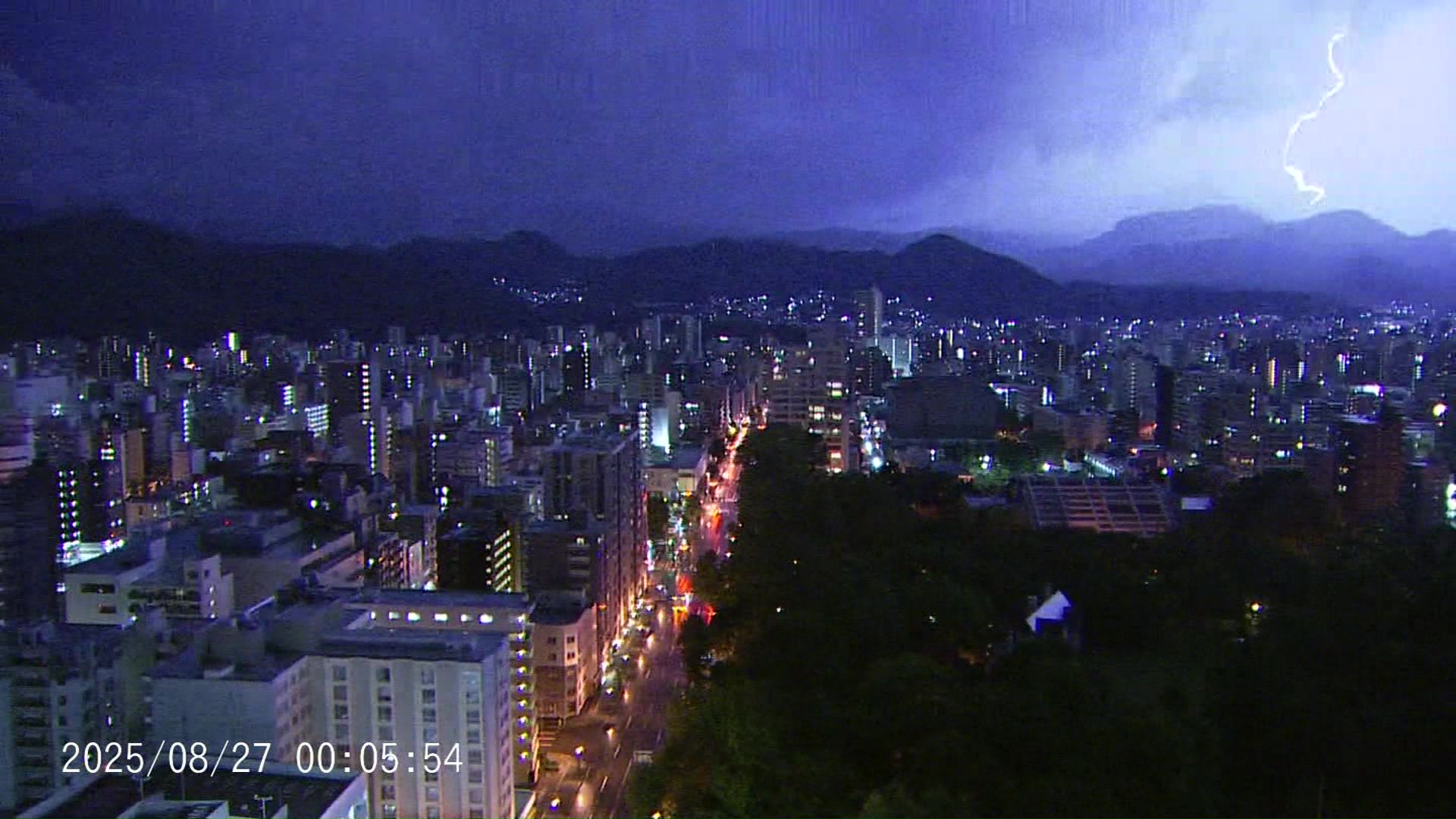 札幌市でも27日未明から雨が強まる