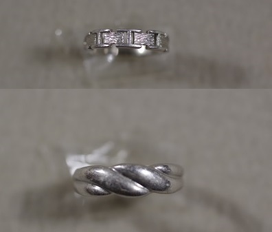 女性が身に着けていた指輪